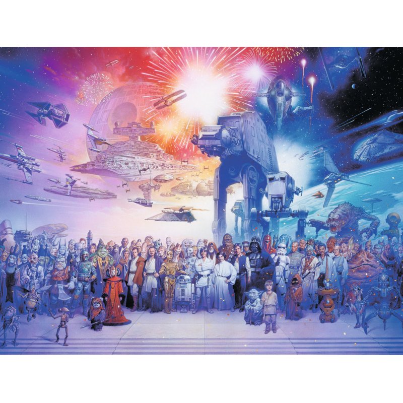 RAV Puzzle SW: Star Wars Universum  2000 | 167012 / 2000 Teile