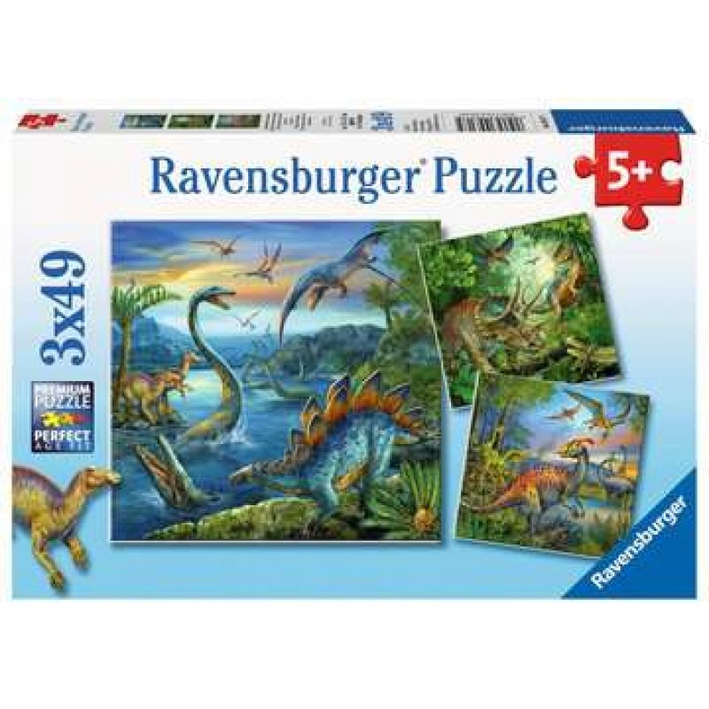 RAV Puzzle Faszination Dinosaurier  3x49 | 093175
