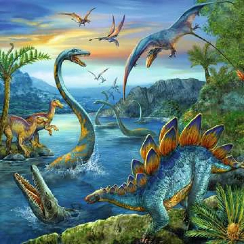 RAV Puzzle Faszination Dinosaurier  3x49 | 093175