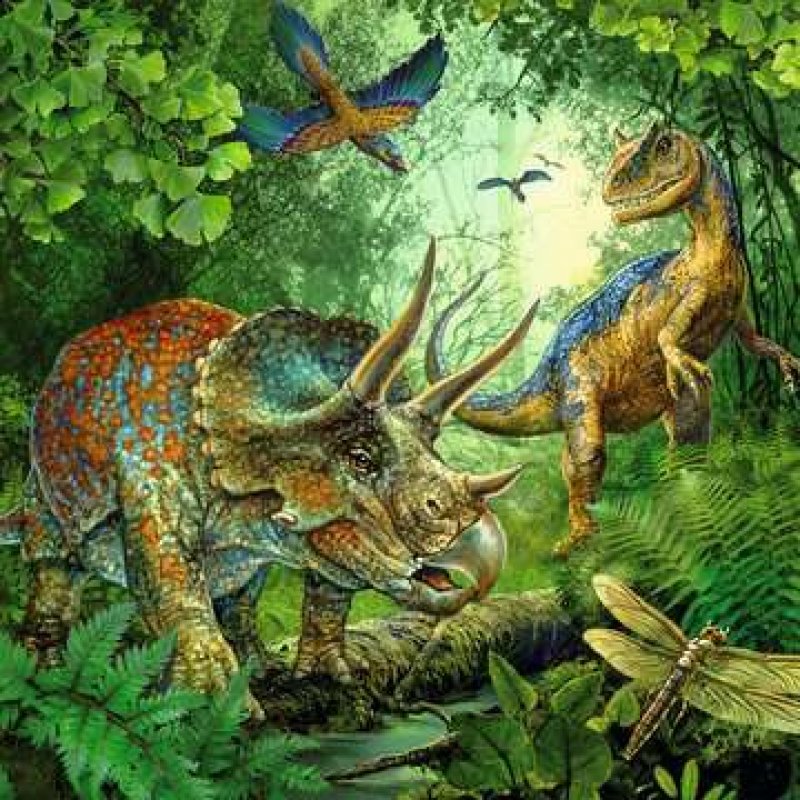 Ravensburger Dinosaur Fascination Jigsaw puzzle 49 pc(s) Dinosaurs
