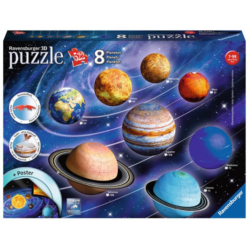 RAV 3D Puzzle Planetensystem 522 | 116683