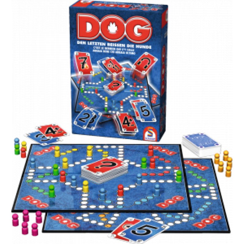 Schmidt Spiele DOG Jeu de société Voyage/aventure