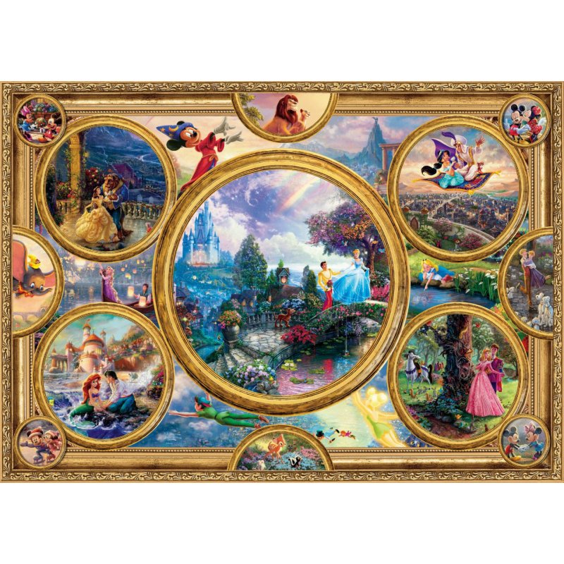 Schmidt Spiele Thomas Kinkade Studios: Disney Dreams Collection Jeu de puzzle 2000 pièce(s) Dessins animés