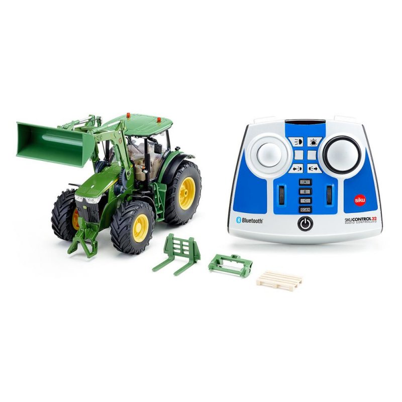 Siku John Deere 7310R avec chargeur frontal