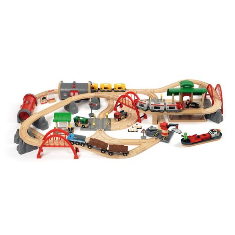 BRIO Circuit de chemin de fer Deluxe