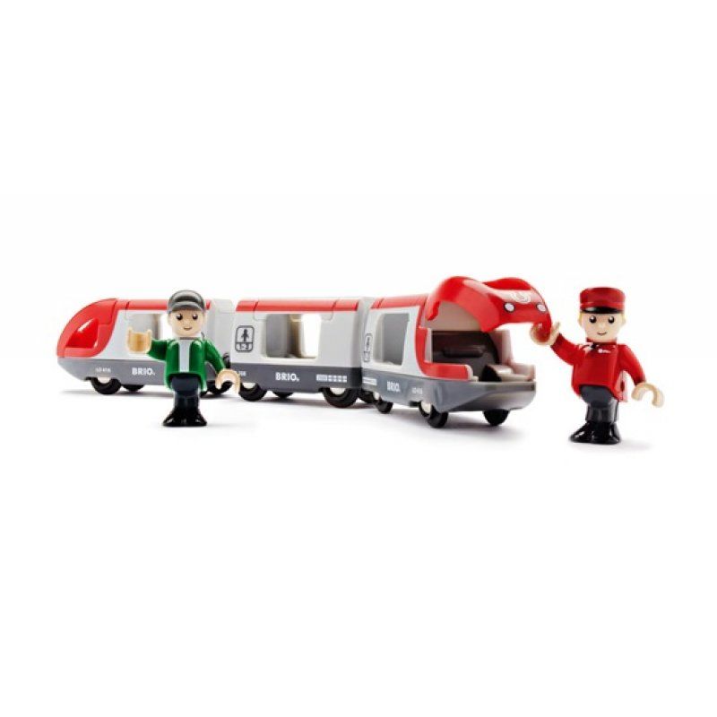 BRIO compatible Reisezug                   rot/weiß | 33505