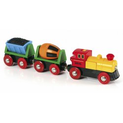BRIO compatible Zug mit Batterielok | 33319