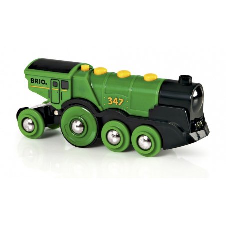 BRIO compatible Grüner Gustav Batterielok | 33593