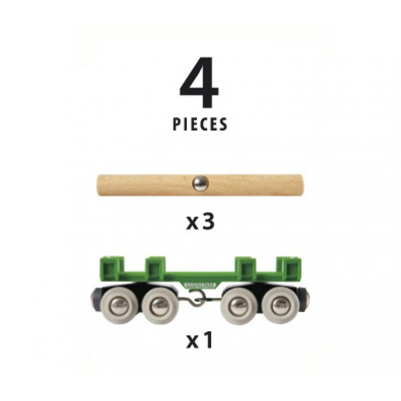 BRIO Lumber Loading Wagon