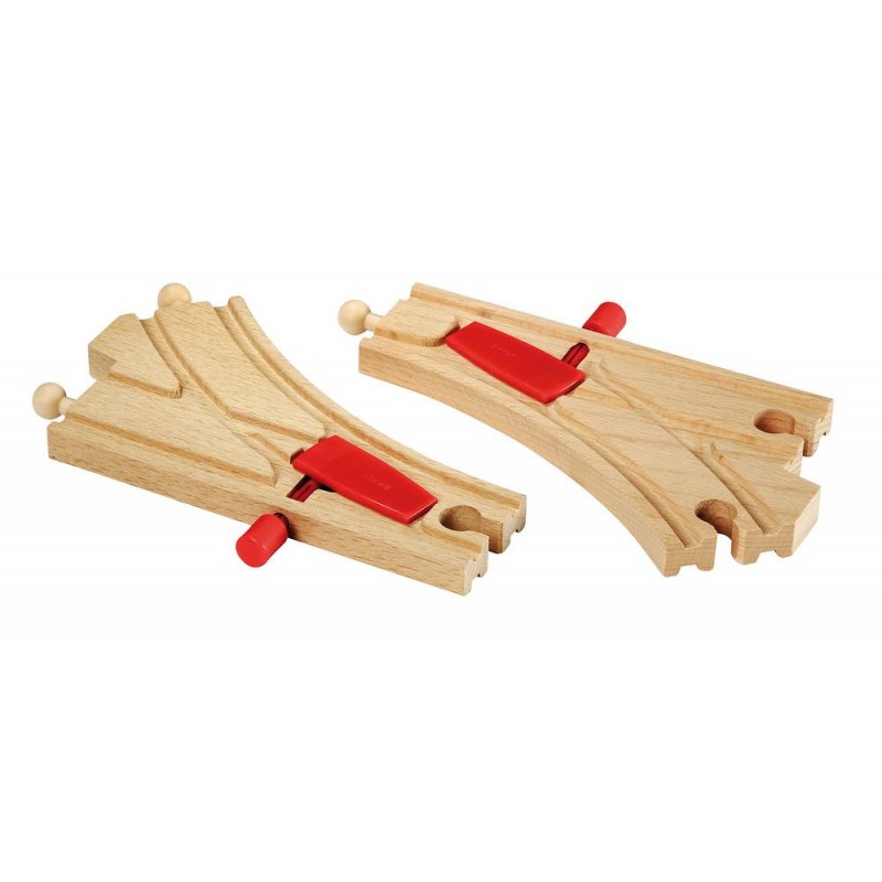 BRIO Aiguillages mécaniques - 144 mm