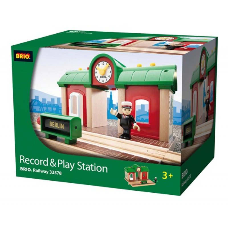 BRIO Record & Play station scale model part/accessory Scenery