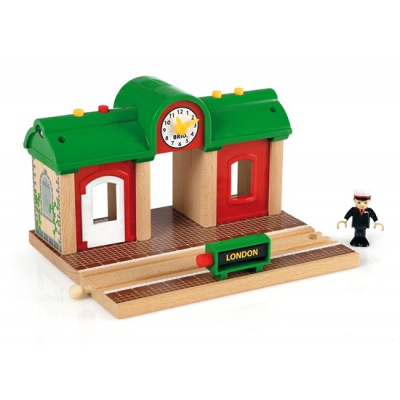 BRIO compatible Sprechender Bahnhof | 33578