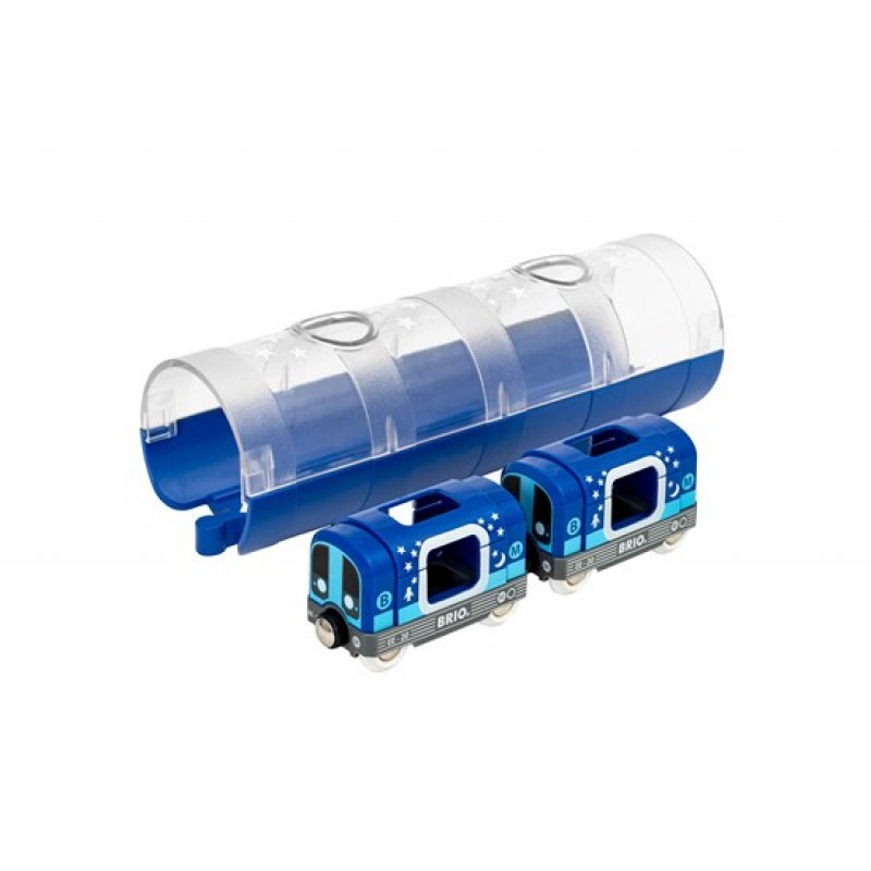 BRIO compatible Tunnel Box U-Bahn Glow in the Dark | 33970