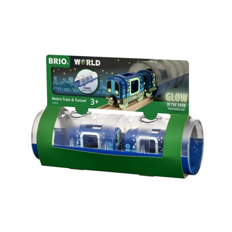 BRIO compatible Tunnel Box U-Bahn Glow in the Dark | 33970