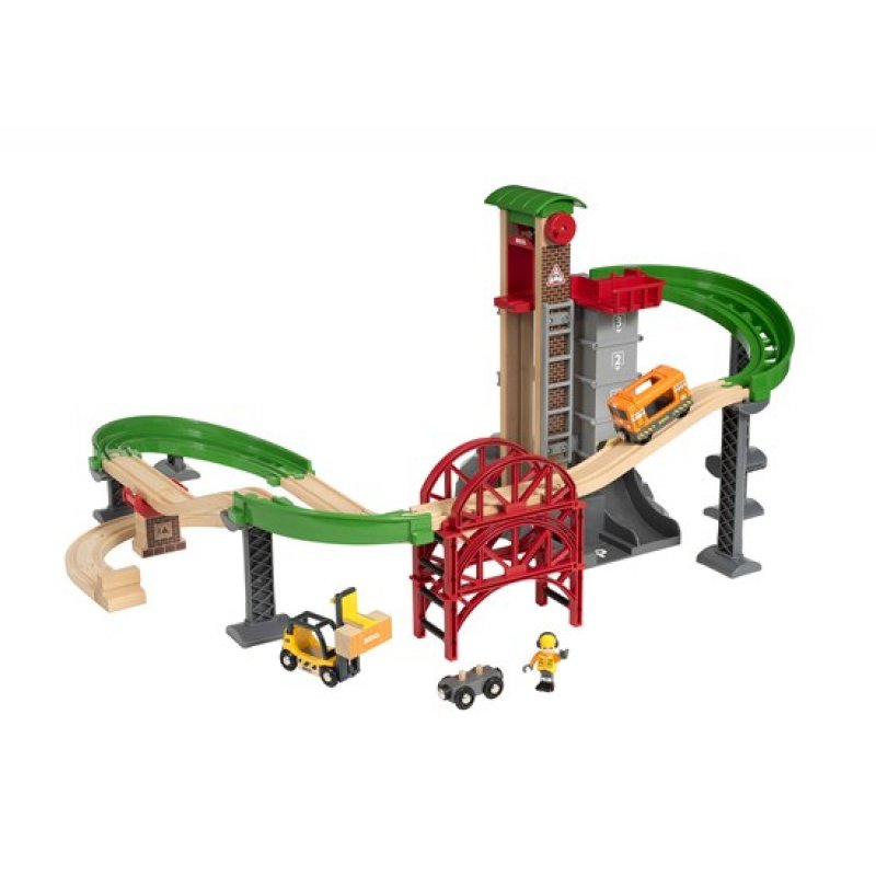 BRIO Lift & Load Warehouse Set