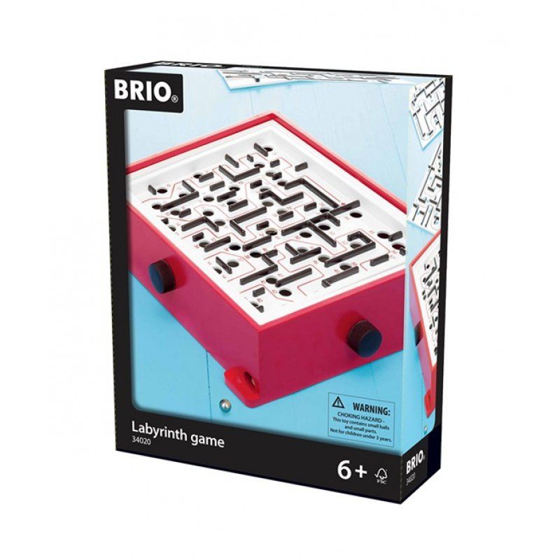 BRIO compatible Labyrinth mit Übungsplatten, rot | 34020
