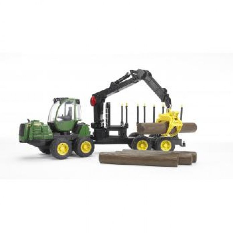 BRUDER compatible John Deere 1210E Rückezug+Zubehör | 02133