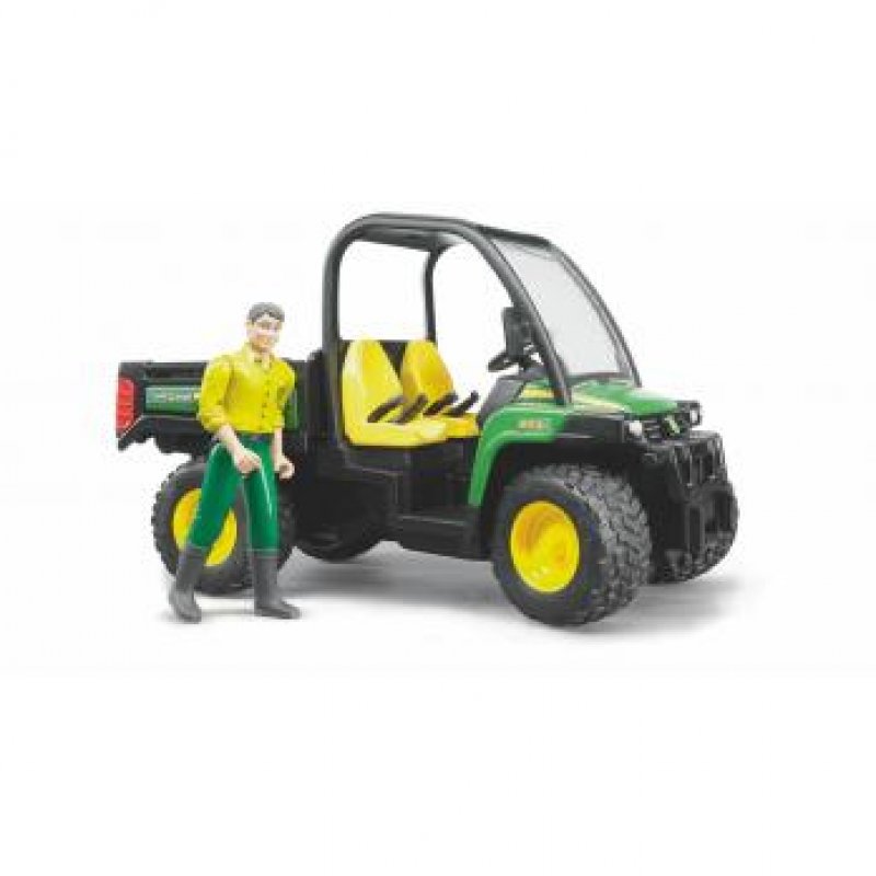 BRUDER John Deere Gator XUV 855D with driver