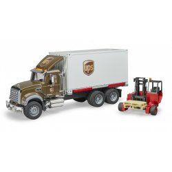 BRUDER Camion Mack Granit Ups Avec Tire Palette