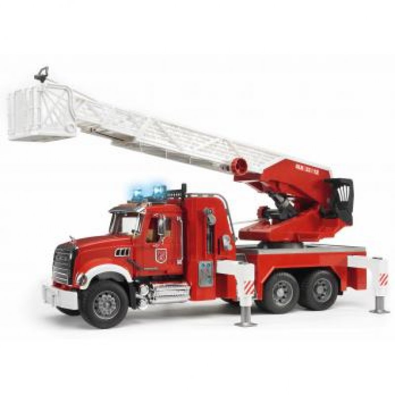BRUDER compatible MACK Granite Feuerwehrleiterwagen | 02821