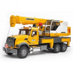 BRUDER compatible MACK Granite Liebherr Kran-LKW | 02818
