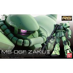 GUNDAM - RG 1/144 MS-06F Zaku II - Model Kit 13cm
