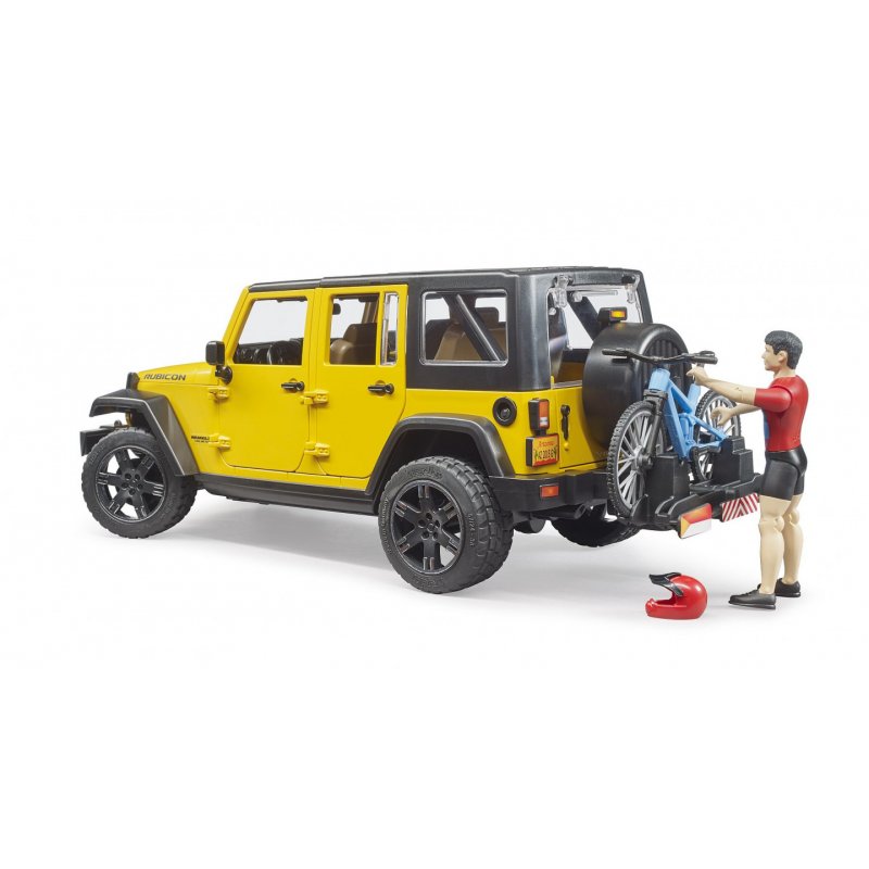 BRUDER compatible Jeep Wrangler Rubicon Unlimited | 02543