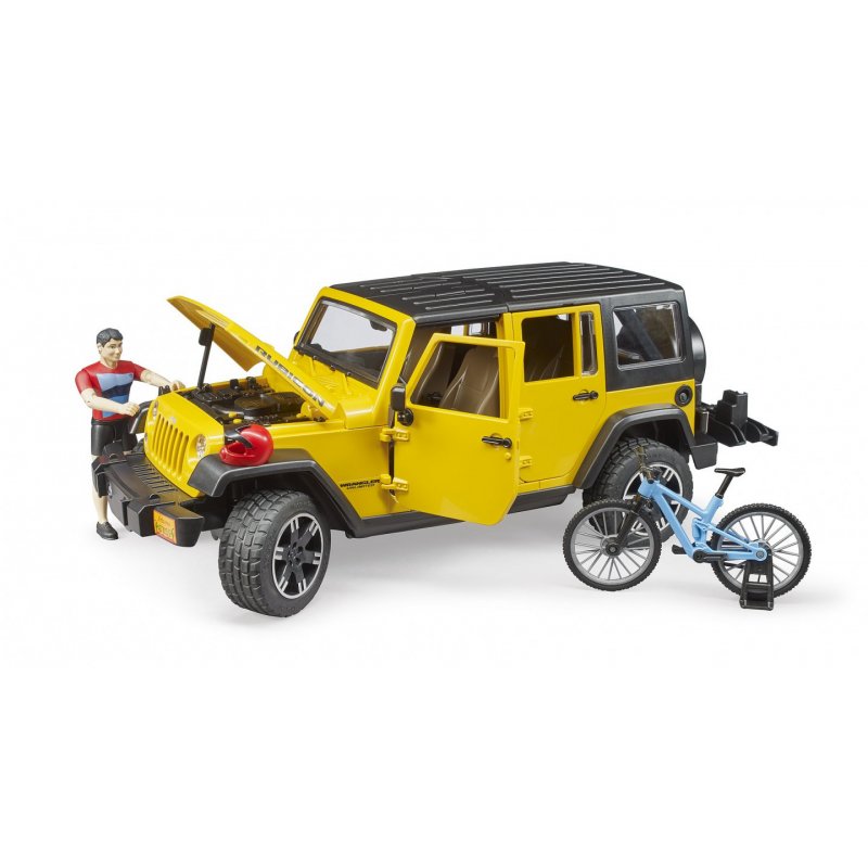 BRUDER compatible Jeep Wrangler Rubicon Unlimited | 02543