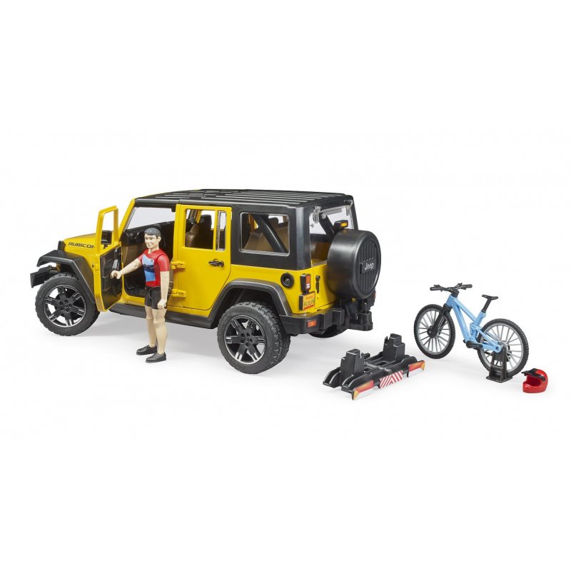 BRUDER compatible Jeep Wrangler Rubicon Unlimited | 02543