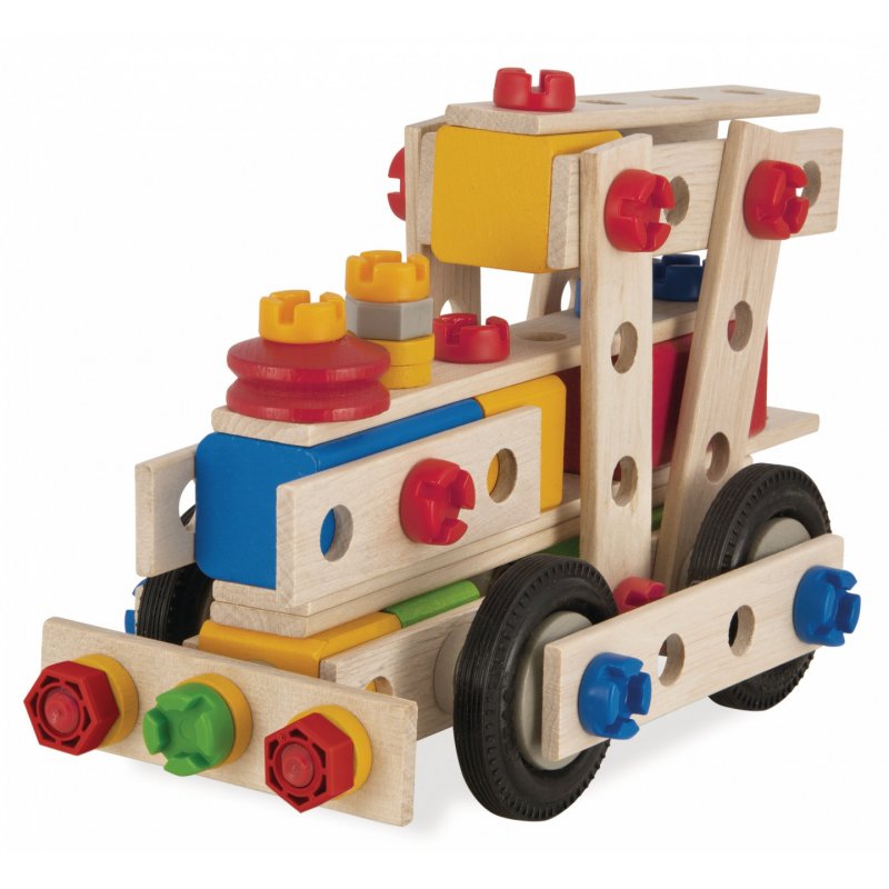 Smoby Eh Const. 100Pcs Locomotive 4 En 1