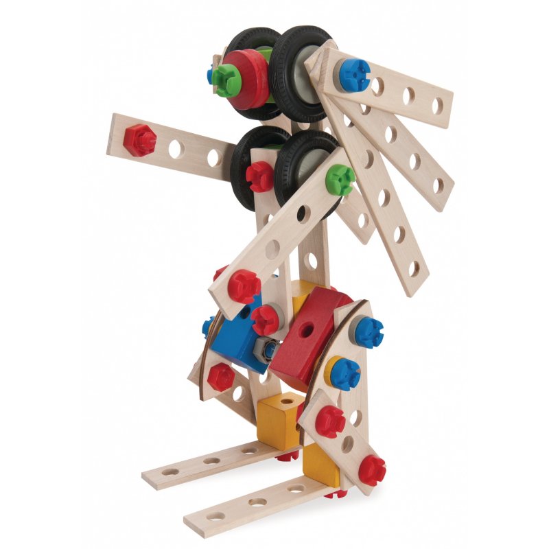 Smoby Eh Const. 100Pcs Locomotive 4 En 1