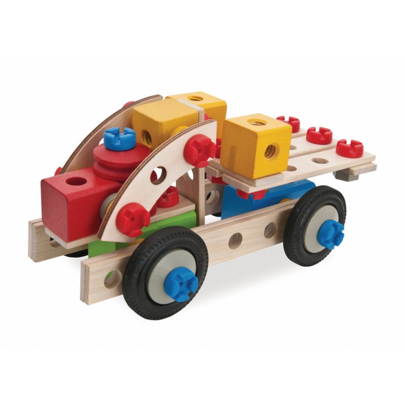 Smoby Eh Const. 100Pcs Locomotive 4 En 1