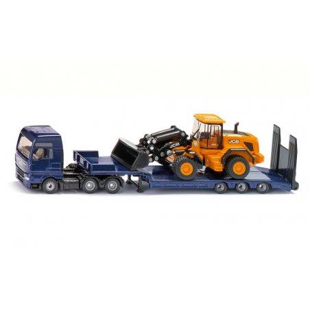 SIKU compatible SUPER MAN LKW m. JCB Radlader u. Ti | 1790