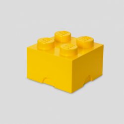 R.C. LEGO Storage Brick 4 gelb | 40031732