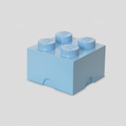 R.C. LEGO Storage Brick 4 hellblau | 40031736