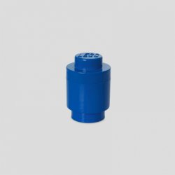 R.C. LEGO Storage Brick 1 rund blau | 40301731