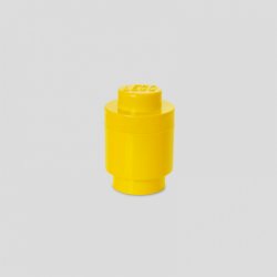 R.C. LEGO Storage Brick 1 rund gelb | 40301732