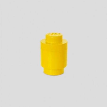 R.C. LEGO Storage Brick 1 rund gelb | 40301732
