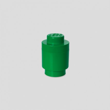 R.C. LEGO Storage Brick 1 rund grün | 40301734