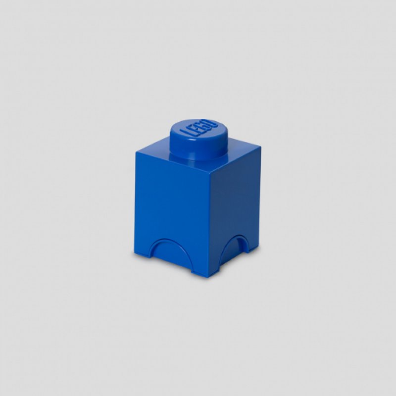 R.C. LEGO Storage Brick 1 blau | 40011731