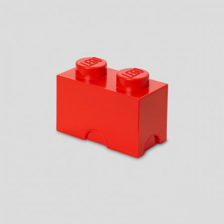 R.C. LEGO Storage Brick 2 rot | 40021730
