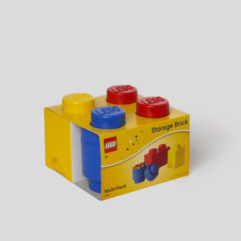 R.C. LEGO Storage Multi pack bunt 3-er P | 40140001