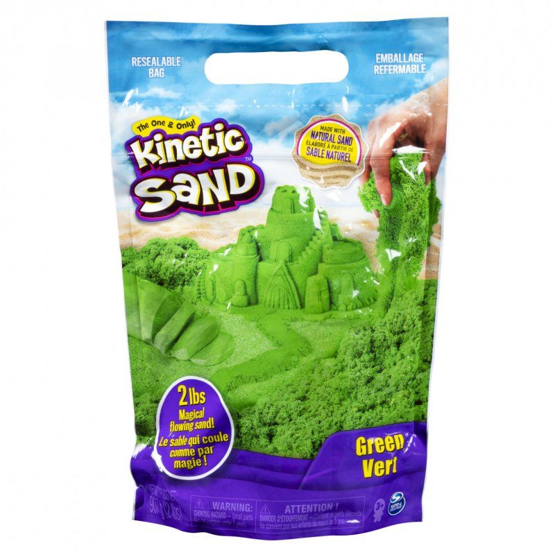 Spin Master Kinetic Sand Colour Bag grün | 6047182