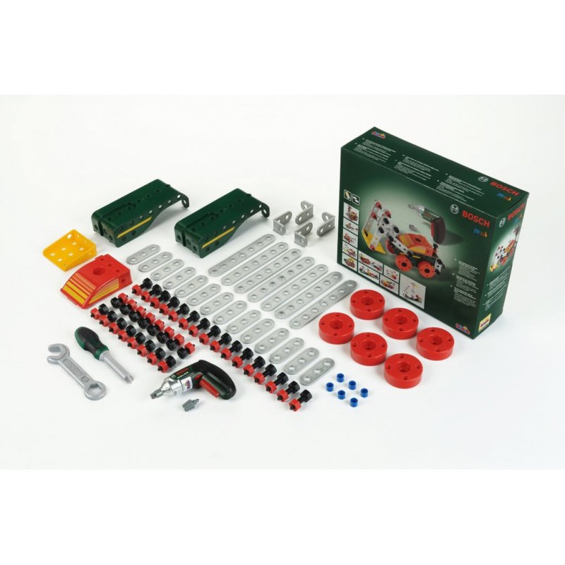 Theo Klein Bosch - Set De Construction Multitech Avec Visseuse Ixolino Ii