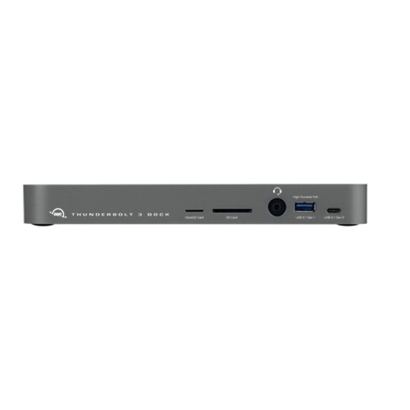 OWC OWCTB3DK14PSG station d'accueil Avec fil Thunderbolt 3 Gris