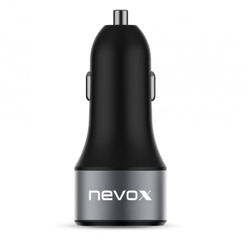 nevox 1679 chargeur d'appareils mobiles Universel Noir Allume-cigare Charge rapide Auto