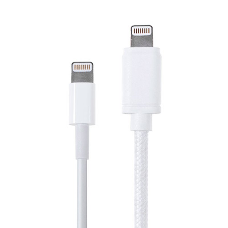 OWC Prem. Braided USB zu Lightning  2,0m | weiß