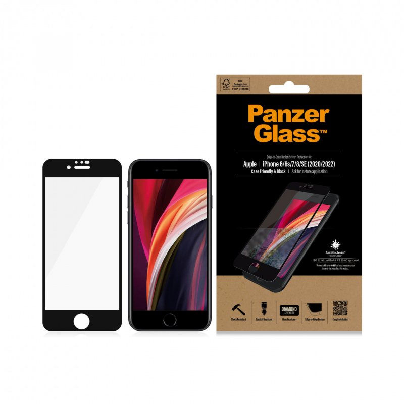 PanzerGlass 2679 écran et protection arrière de téléphones portables Protection d'écran transparent Apple 1 pièce(