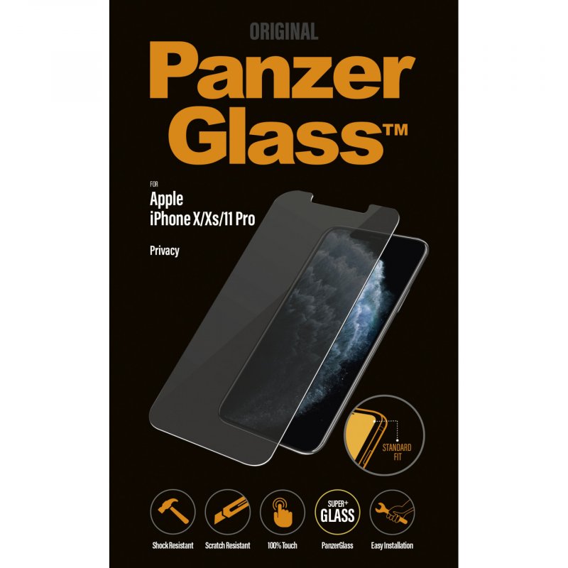 PanzerGlass P2661 écran et protection arrière de téléphones portables Protection d'écran transparent Apple 1 pièce