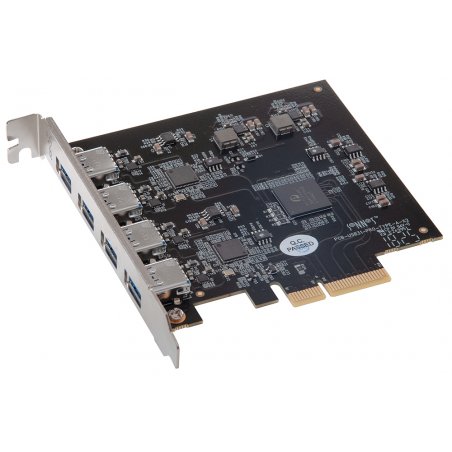 Sonnet compatible Allegro Pro USB 3.2 PCIe Card | USB3-PRO-4P10-E